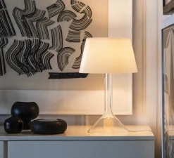 Lampe à poser, Chapeaux V, blanc, LED, dim, 2700K, 900 lm, Ø29cm, H47cm - Foscarini