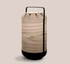 Lampe à poser, Chou Tall, gris, Ø21,5cm, H40cm - LZF