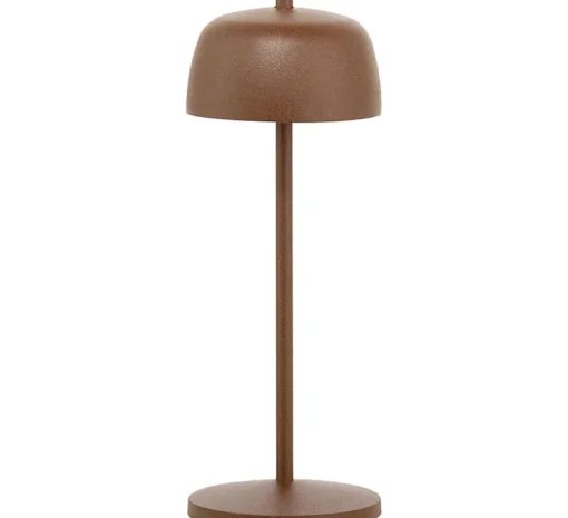 Lampe à poser, Circe, corten, IP65, LED, dim, 2200-3000K, 214 - 224 lm, Ø11cm, H30cm - Zafferano