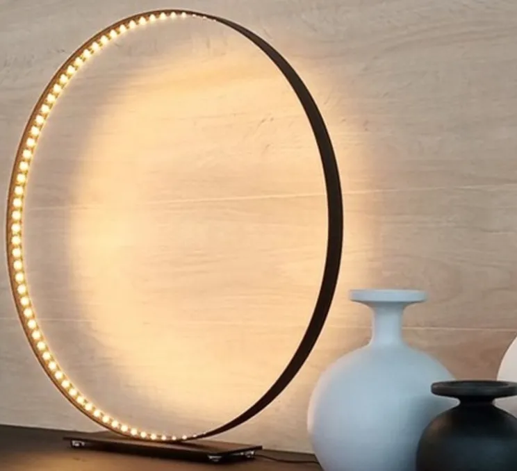 Lampe à poser, Classic, noir, LED, dim, 2700k, 1056 lm, Ø63cm, P10cm - Le Deun