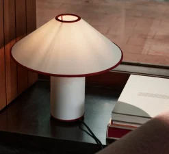 Lampe à poser, Colette ATD6, blanc et merlot, Ø32cm, H30cm - Andtradition
