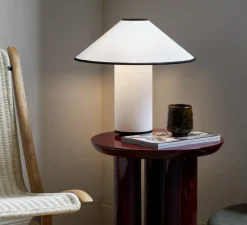 Lampe à poser, Colette ATD6, blanc et noir, Ø32cm, H30cm - Andtradition