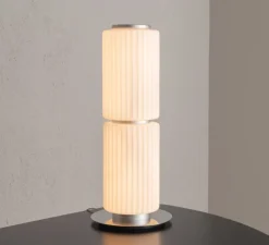 Lampe à poser, Column 175, ivoire, LED, dim, 1800-3000K, 1422 lm, Ø20cm, H60cm - A-N-D