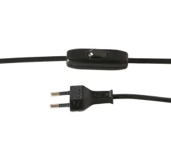 Lampe à poser, Cone + Retro Stoneware, naturel, moutarde, Ø36cm, H90cm - HK Living