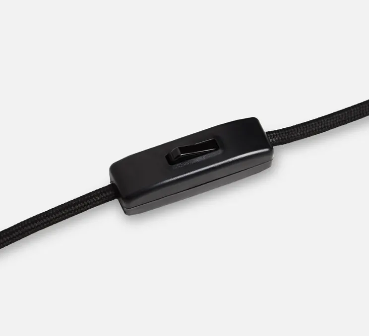 Lampe à poser, Cono, noir, Ø15,5cm, H50cm - WOUD