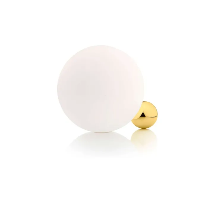 Lampe à poser, Copycat, blanc, or, LED, dim, 2700K, 900 lm, Ø30cm, H29,8cm - Flos