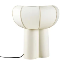 Lampe à poser, Couqueto, blanc moucheté, Ø45cm, H44,5cm - Margaux Keller Collections