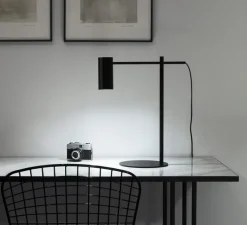 Lampe à poser, Cyls, M-3907, noir mat, L35,5cm, H43,9cm - Estiluz