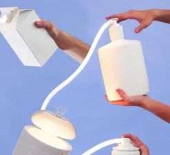 Lampe à poser, Daily Glow Soap, bouteille de savon, blanc, LED, 3000K, 1350lm, Ø10cm, H22cm - Seletti