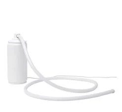 Lampe à poser, Daily Glow Spray, bombe de peinture, blanc, LED, 3000K, 1350lm, Ø9cm, H21cm - Seletti