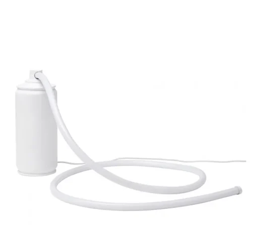Lampe à poser, Daily Glow Spray, bombe de peinture, blanc, LED, 3000K, 1350lm, Ø9cm, H21cm - Seletti