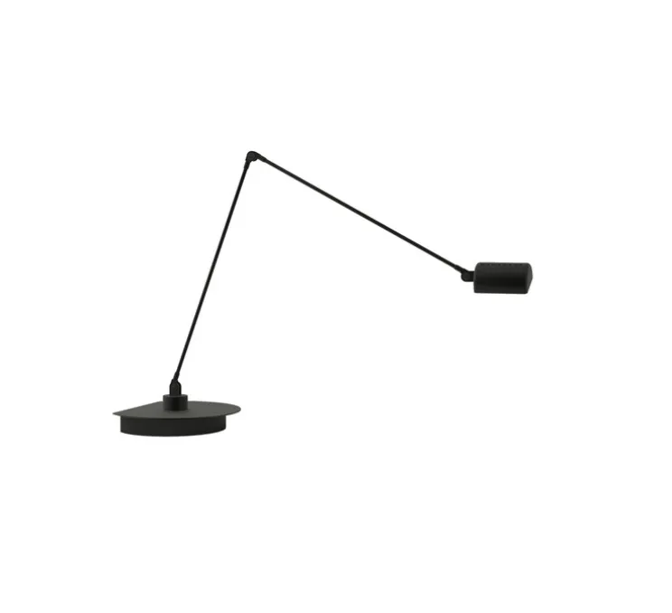 Lampe à poser, Daphine Cloe Led, Noir soft touch, LED, 2700K, 622 lm, L17cm, H88cm - Lumina