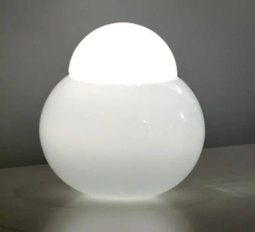 Lampe à poser, Daruma Piccola, blanc, Ø16cm, H17cm - Fontana Arte