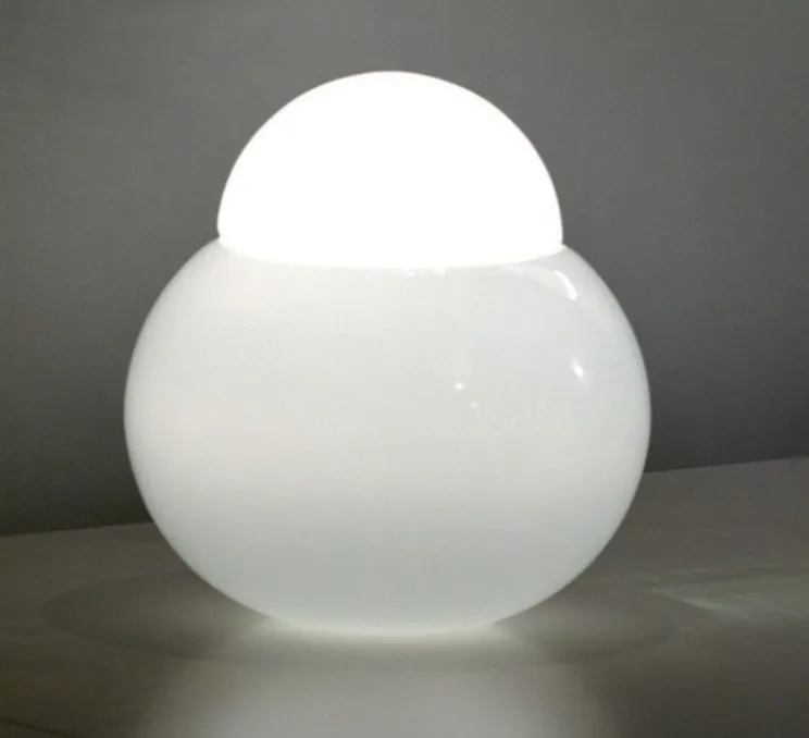 Lampe à poser, Daruma Piccola, blanc, Ø16cm, H17cm - Fontana Arte