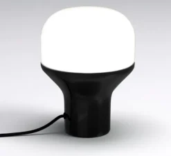 Lampe à poser, Delux S, noir, LED, Ø16cm, H22cm - MARTINELLI LUCE