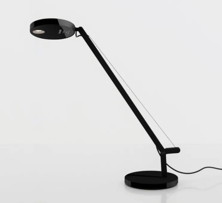 Lampe à poser, Demetra Micro Table, noir, H51,5cm, L45,5cm, LED - Artemide