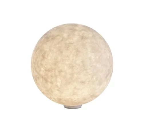 Lampe à poser, d'extérieur, Ex.Moon 1, blanc, IP65, Ø50cm, H50cm - In-es.artdesign
