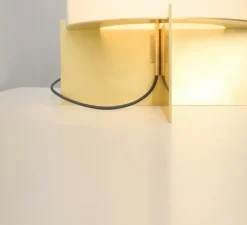 Lampe à poser, Dome , blanc, Ø47cm, H76cm - SkLO Studio