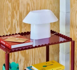 Lampe à poser, Drome, blanc, LED, 2700K, 380 lm, L31,5cm, H22cm - HAY