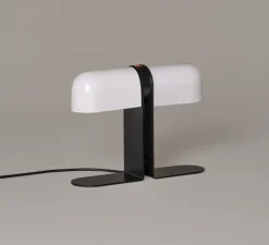 Lampe à poser, Duo, blanc, L35,8cm, H27,5cm - Santa & Cole