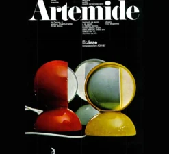 Lampe à poser, Eclisse, jaune, Ø12cm, H18cm - Artemide