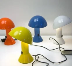 Lampe à poser, ELMETTO, blanc, H28cm - Martinelli-luce