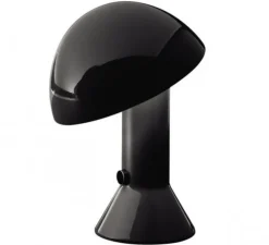 Lampe à poser, ELMETTO, noir, H28cm - Martinelli-luce