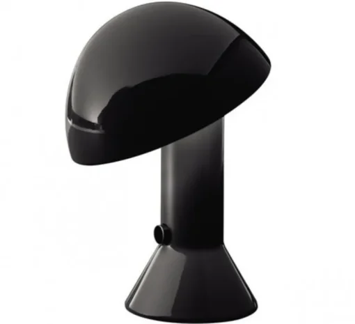 Lampe à poser, ELMETTO, noir, H28cm - Martinelli-luce
