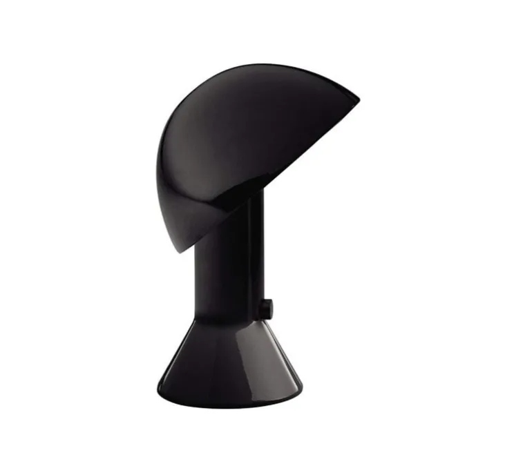 Lampe à poser, ELMETTO, noir, H28cm - Martinelli-luce