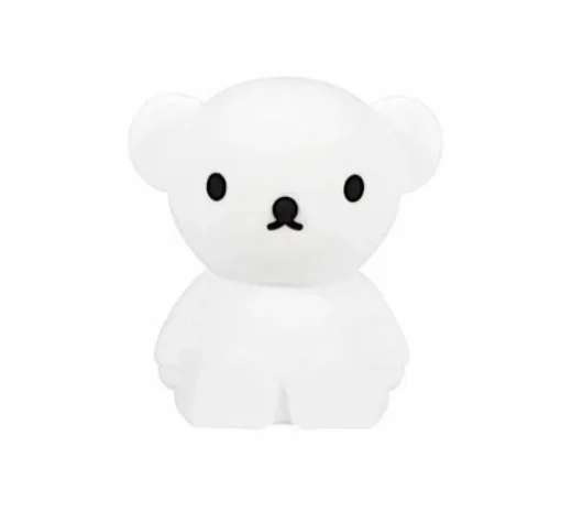 Lampe à poser enfant, Veilleuse, First Light - Ours Boris, blanc, LED, 2700K, 100lm, L20cm, H21cm - Mr Maria