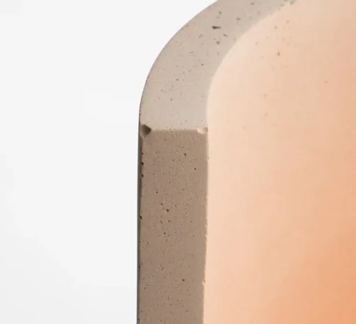 Lampe à poser, Esse, Pêche, L12cm, H16cm - Plato Design