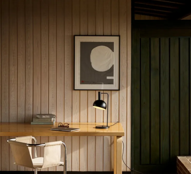 Lampe à poser, FJ Elements 175, noir, L23cm, H45cm - Louis Poulsen