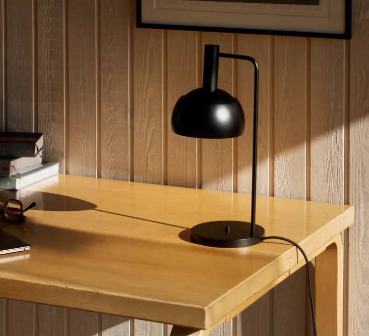 Lampe à poser, FJ Elements 175, noir, L23cm, H45cm - Louis Poulsen