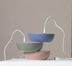 Lampe à poser, Float, bleu et blanc, IP55, LED, dim, 2700K, 200 lm, Ø13,5cm, H34,7cm - Axolight