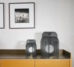 Lampe à poser, Fold In, noir, L16cm, H31cm - Alma light