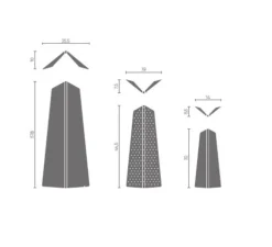 Lampe à poser, FRAGMENT, Jaune poussin, Rose, Corail, L25,5cm, H57,6cm - Matière Grise