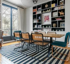 Lampe à poser, Funiculi Fabric, noir, sable, LED, H61,4cm - Marset