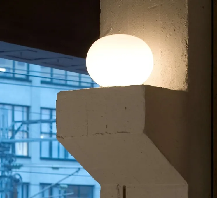 Lampe à poser, Glo Ball Basic 1, blanc, Ø33cm, H27cm - Flos