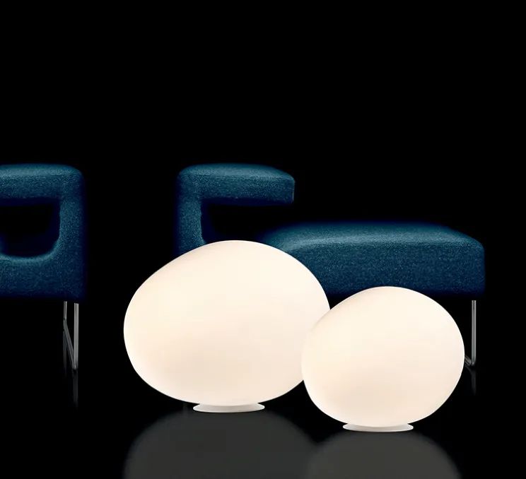 Lampe à poser, Gregg Grande, blanc, L47cm, H40cm - Foscarini