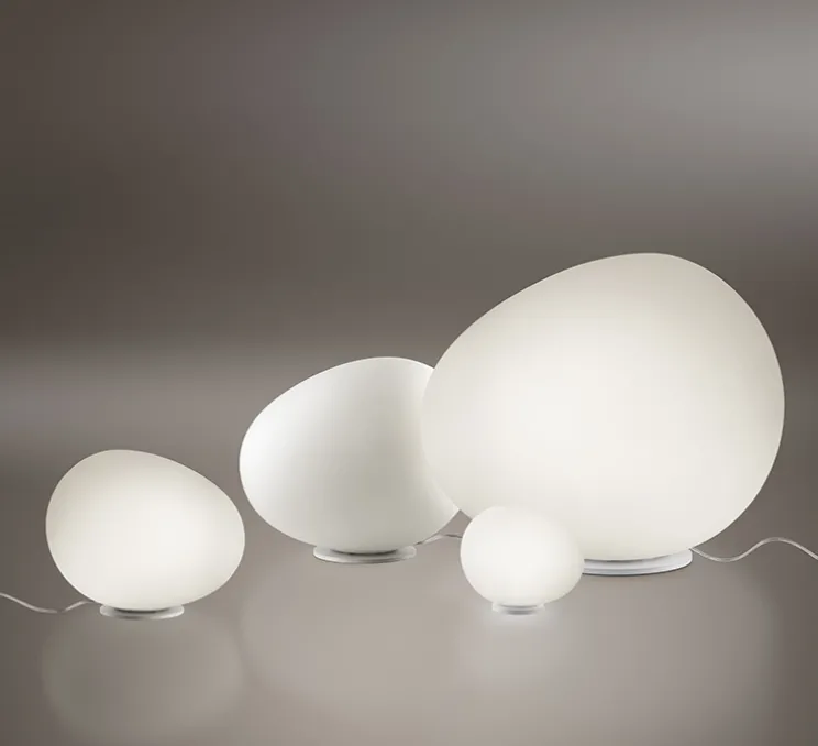 Lampe à poser, Gregg Grande, blanc, L47cm, H40cm - Foscarini