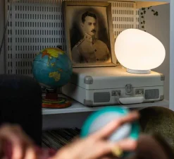 Lampe à poser, Gregg Media avec variateur, blanc, L31cm, H26cm - Foscarini