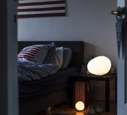 Lampe à poser, Gregg Media, blanc et blanc, L31cm, H26cm - Foscarini