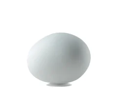 Lampe à poser, Gregg Media, blanc et blanc, L31cm, H26cm - Foscarini
