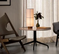 Lampe à poser, Hashira, beige, Ø18cm, H49cm - Audo Copenhagen