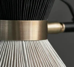 Lampe à poser, HDCord, blanc & noir, Ø20cm, H56cm - House Doctor