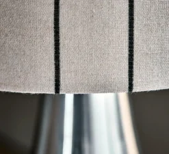 Lampe à poser, HDTulip, blanc et argent, Ø38cm, H20cm - House Doctor