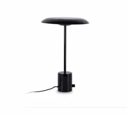 Lampe à poser, Hoshi, noir, LED, dim, 2700K, 782 lm, Ø26cm, H40cm - Faro