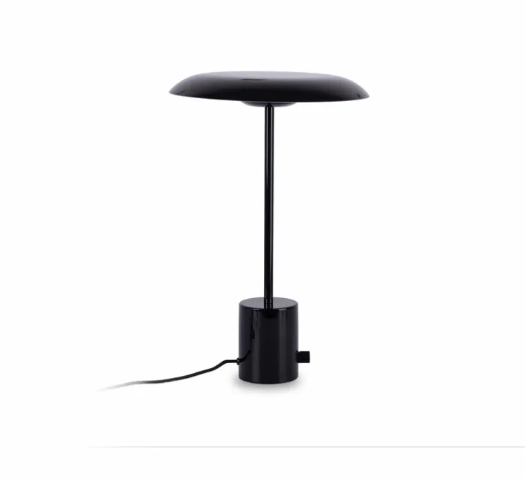 Lampe à poser, Hoshi, noir, LED, dim, 2700K, 782 lm, Ø26cm, H40cm - Faro