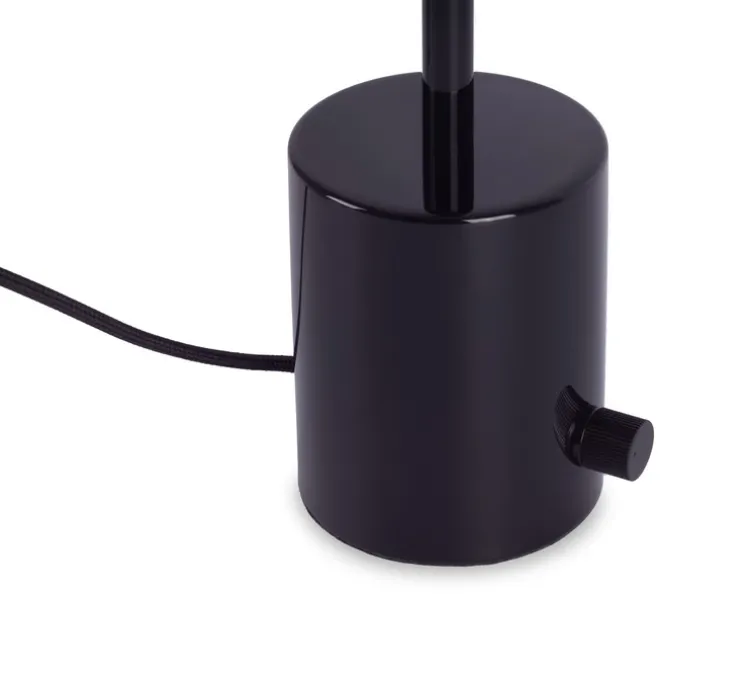 Lampe à poser, Hoshi, noir, LED, dim, 2700K, 782 lm, Ø26cm, H40cm - Faro