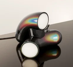 Lampe à poser, Hyphen Double, Noir chromatique, L32cm, H25cm, 3000K, 2000lm - Darmes